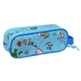 Portatodo Doble Toy Story Ready to play Azul claro (21 x 8 x 6 cm)