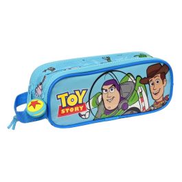 Portatodo Doble Toy Story Ready to play Azul claro (21 x 8 x 6 cm)