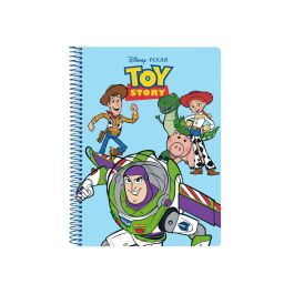 Cuaderno Espiral Safta Cuarto 80 H 60 gr Cuadro 4 mm Tapa Extradura Toy Story Ready To Play Precio: 3.50000002. SKU: S4307742