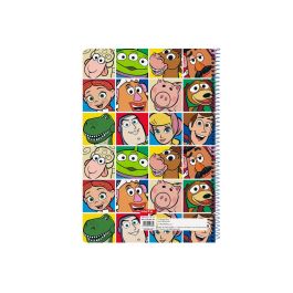 Libreta Toy Story Ready to play Azul claro A4 80 Hojas