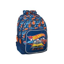 Mochila Escolar Hot Wheels Speed club Naranja (32 x 42 x 15 cm)