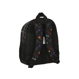 Mochila Infantil The Avengers Super heroes Negro (27 x 33 x 10 cm)