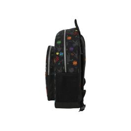 Mochila Infantil The Avengers Super heroes Negro (27 x 33 x 10 cm)