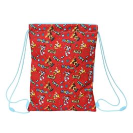 Bolsa Mochila con Cuerdas The Paw Patrol Funday Rojo Azul claro (26 x 34 x 1 cm)