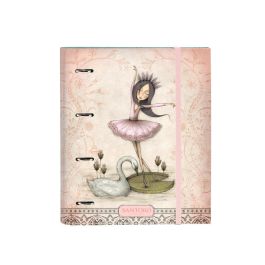 Carpeta de anillas Santoro Swan lake Gris Rosa 27 x 32 x 3.5 cm Precio: 9.5000004. SKU: B1C7XXF969