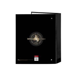 Carpeta de anillas Harry Potter Bravery Negro A4 27 x 33 x 6 cm