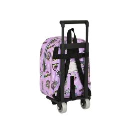 Mochila Escolar con Ruedas Monster High Best boos Lila 22 x 27 x 10 cm