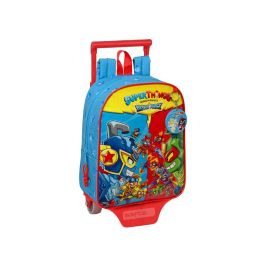 Mochila Escolar con Ruedas SuperThings Rescue force Azul 22 x 27 x 10 cm Precio: 17.89000004. SKU: B1G2K2YRY3