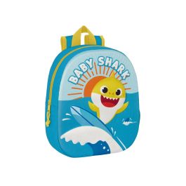 Mochila Escolar Baby Shark 3D 27 x 33 x 10 cm Azul Precio: 9.89000034. SKU: B1CFT5Z5MF