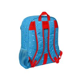 Mochila Escolar SuperThings Rescue force 32 x 42 x 14 cm Azul