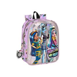 Mochila Escolar Monster High Best boos Lila 22 x 27 x 10 cm