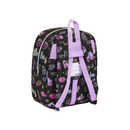 Mochila Escolar Monster High Creep Negro 22 x 27 x 10 cm