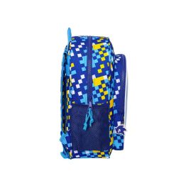 Mochila Escolar Sonic Speed 32 x 38 x 12 cm Azul