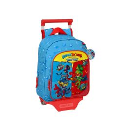 Mochila Escolar con Ruedas SuperThings Rescue force 27 x 33 x 10 cm Azul Precio: 21.78999944. SKU: B14RKEQZP3