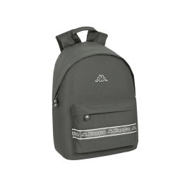 Mochila para portatil 14,1" kappa basics "gris" 31x41x16cm