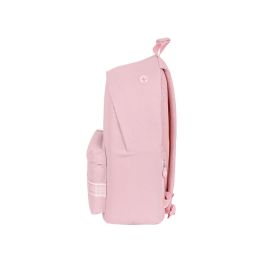 Mochila para portatil 14,1" kappa basics "rosa" 31x41x16cm