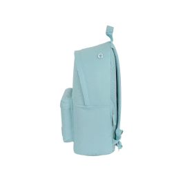 Mochila para portatil 14,1" safta basic azul 31x41x16cm