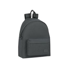 Mochila safta basic "gris" 33x42x15cm Precio: 24.684726. SKU: B16ZFMD7ZZ