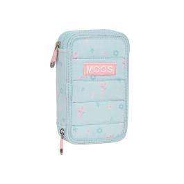 Plumier Doble Moos Garden Turquesa 12.5 x 19.5 x 4 cm (28 piezas) Precio: 11.49999972. SKU: B16Q6CS9DV