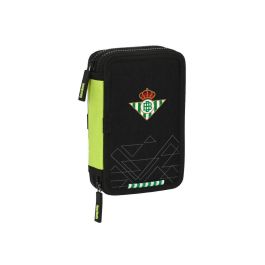 Plumier Doble Real Betis Balompié Negro Lima 12.5 x 19.5 x 4 cm (28 piezas) Precio: 15.98999996. SKU: B16M8G26WX