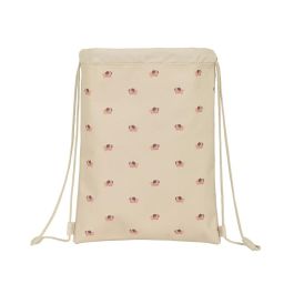 Bolsa Mochila con Cuerdas Safta Puppy Beige