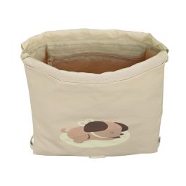 Bolsa Mochila con Cuerdas Safta Puppy Beige