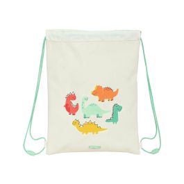 Bolsa Mochila con Cuerdas Safta Dinos Crema