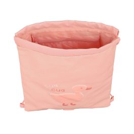 Bolsa Mochila con Cuerdas Safta Patito Rosa