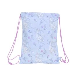 Bolsa Mochila con Cuerdas Frozen Believe Lila