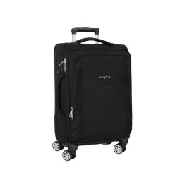 Trolley cabina blanda 20" safta business "black" 35x51x20cm