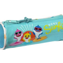 Estuche Escolar Baby Shark Surfing Azul Blanco 20 x 7 x 7 cm Precio: 5.50000055. SKU: B12VZFKHAH