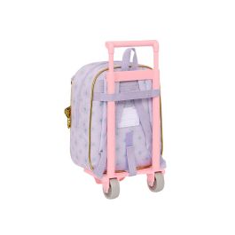 Mochila Escolar con Ruedas Wish Lila 22 x 27 x 10 cm