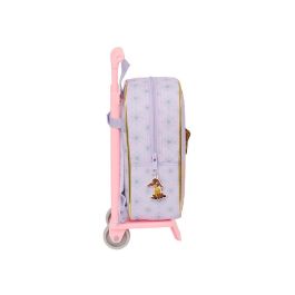 Mochila Escolar con Ruedas Wish Lila 22 x 27 x 10 cm