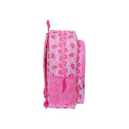 Mochila Escolar Trolls Rosa 33 x 42 x 14 cm