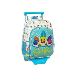 Mochila Escolar con Ruedas Baby Shark Surfing Azul Blanco 26 x 34 x 11 cm Precio: 22.68999986. SKU: B16XJ5W4FP