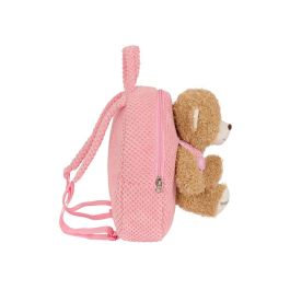 Mochila preescolar con osito 23x27x7,5cm