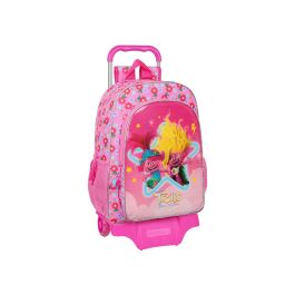 Mochila Escolar con Ruedas Trolls Rosa 33 x 42 x 14 cm Precio: 32.49999984. SKU: B1AB9367JH