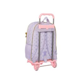 Mochila Escolar con Ruedas Wish Lila 33 x 42 x 14 cm