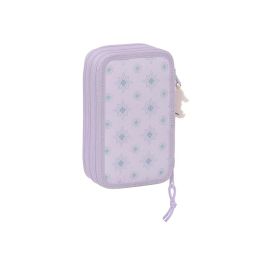 Plumier Triple Wish Lila 12.5 x 19.5 x 5.5 cm (36 Piezas)