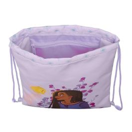 Mochila Saco Infantil Wish Lila 26 x 34 x 1 cm