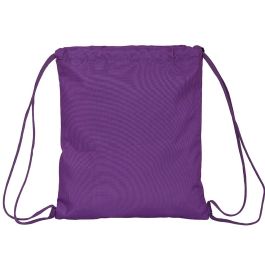 Bolsa Mochila con Cuerdas Real Valladolid C.F. Morado 35 x 40 x 1 cm