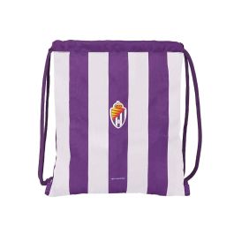 Bolsa Mochila con Cuerdas Real Valladolid C.F. Morado 35 x 40 x 1 cm