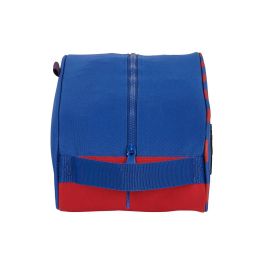 Zapatillero de Viaje F.C. Barcelona Azul Granate 34 x 15 x 18 cm