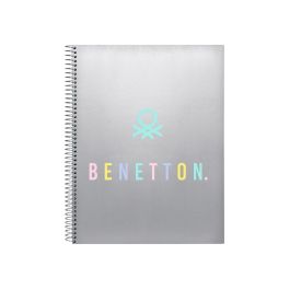 Libreta Benetton Silver Plateado A4 120 Hojas Precio: 8.215899637. SKU: B1J52C9ELG