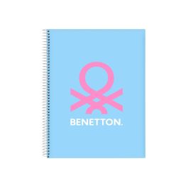 Libreta Benetton Spring Azul cielo A4 120 Hojas Precio: 8.215899637. SKU: B12C44S4HR