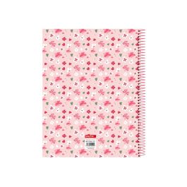 Libreta Vicky Martín Berrocal In bloom Rosa A4 120 Hojas