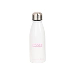 Botella de Agua Moos Butterflies Blanco 500 ml