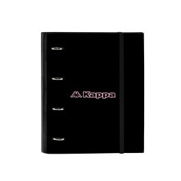 Carpeta de anillas Kappa Silver pink Negro Rosa 27 x 32 x 3.5 cm Precio: 9.68999944. SKU: B19YYN2SV5