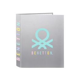 Carpeta de anillas Benetton Silver Plateado A4 27 x 33 x 6 cm Precio: 7.005900048399999. SKU: B1B8GCZY6N