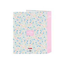 Carpeta de anillas BlackFit8 Blossom Multicolor A4 27 x 33 x 6 cm